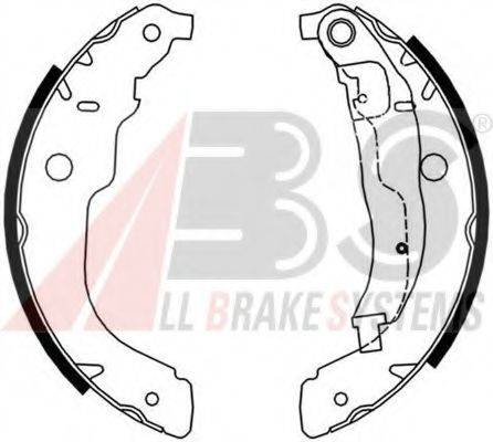 A.B.S. 9226 Комплект гальмівних колодок