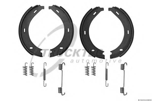 TRUCKTEC AUTOMOTIVE 0235046 Комплект гальмівних колодок, стоянкова гальмівна система