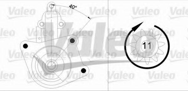 VALEO 433343 Стартер