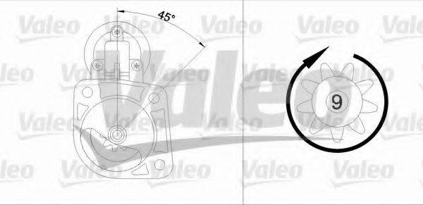 VALEO 433349 Стартер