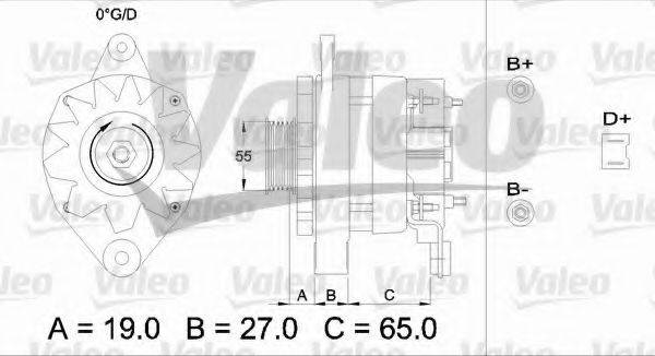 VALEO 433449 Генератор