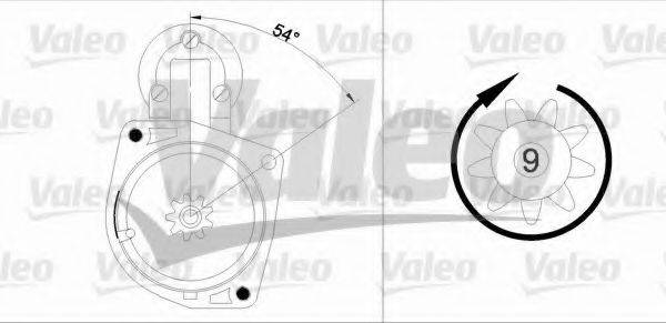 VALEO 436021 Стартер