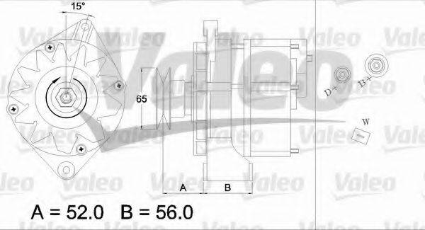 VALEO 436225 Генератор