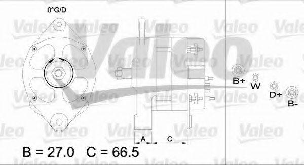 VALEO 436434 Генератор