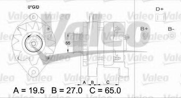 VALEO 436462 Генератор