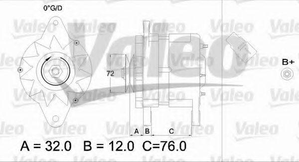 VALEO 436535 Генератор