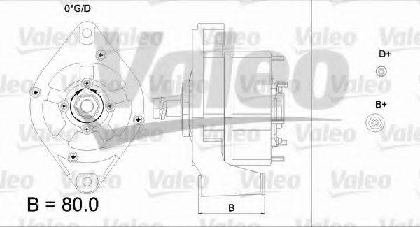 VALEO 436560 Генератор