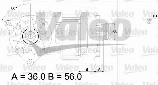 VALEO 436574 Генератор