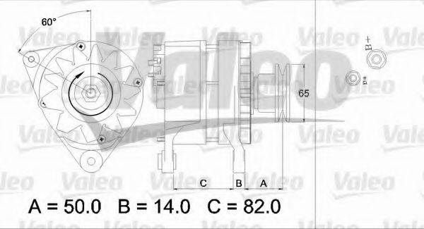 VALEO 436620 Генератор