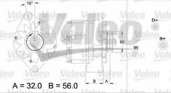 VALEO 436721 Генератор