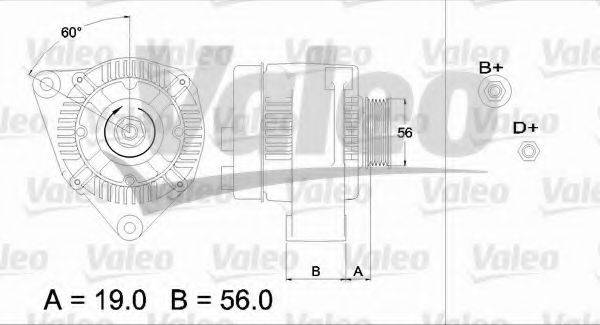 VALEO 436741 Генератор