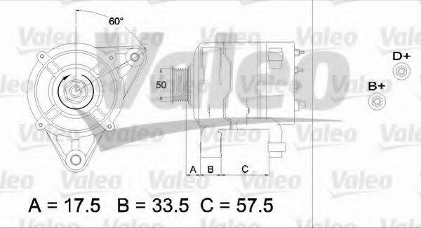 VALEO 437216 Генератор