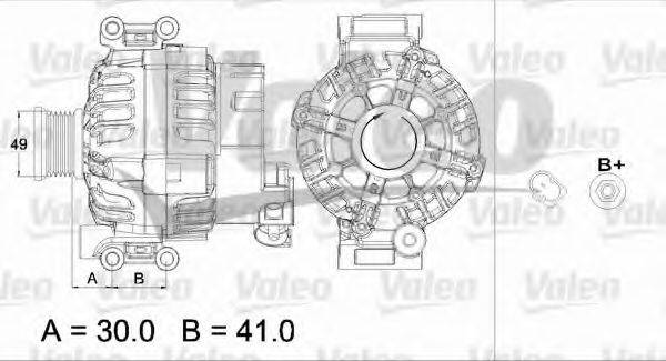 VALEO 437435 Генератор