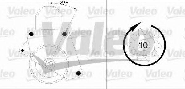 VALEO 455552 Стартер