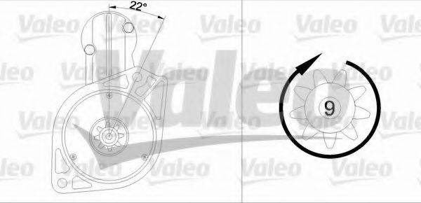 VALEO 455567 Стартер