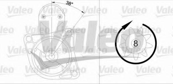 VALEO 455609 Стартер