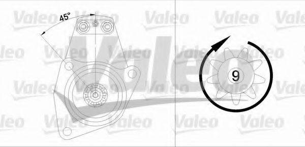 VALEO 455615 Стартер