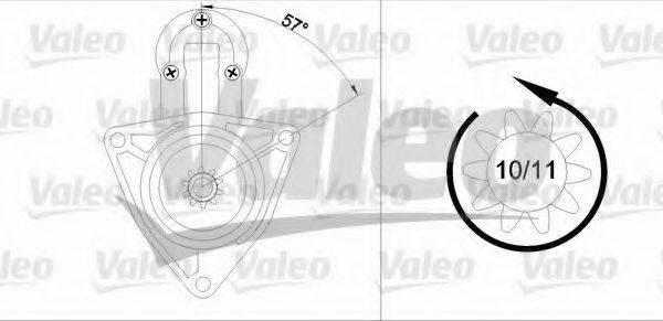 VALEO 455629 Стартер