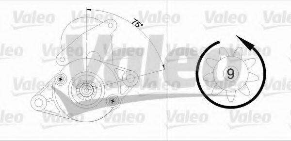 VALEO 455918 Стартер