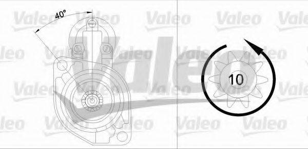 VALEO 455942 Стартер