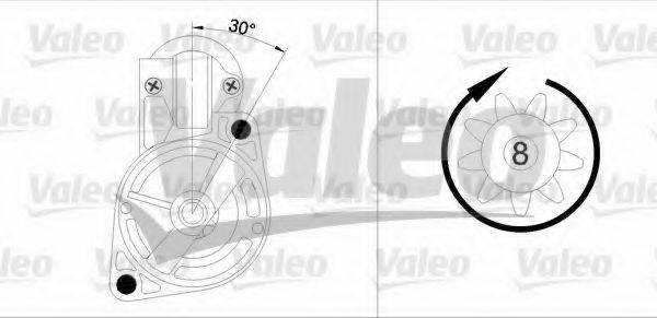 VALEO 455965 Стартер