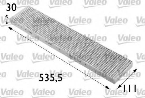 VALEO 698696 Фільтр, повітря у внутрішньому просторі