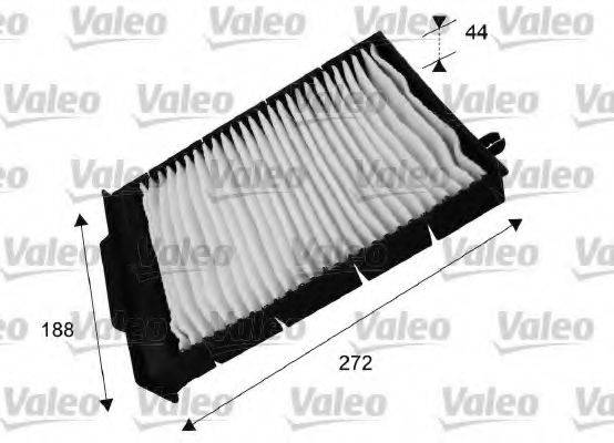 VALEO 698730 Фільтр, повітря у внутрішньому просторі