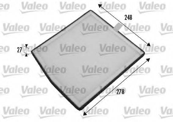 VALEO 698771 Фільтр, повітря у внутрішньому просторі