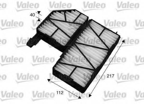 VALEO 715563 Фільтр, повітря у внутрішньому просторі