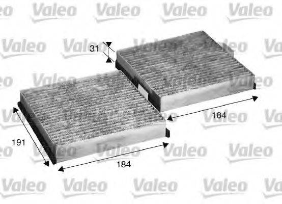 VALEO 715568 Фільтр, повітря у внутрішньому просторі