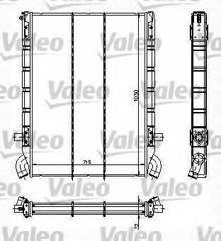 VALEO 734297 Радіатор, охолодження двигуна