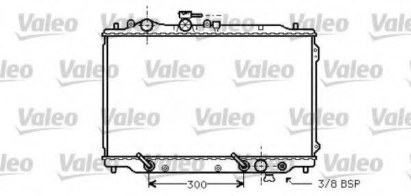 VALEO 734581 Радіатор, охолодження двигуна