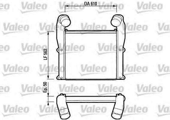 VALEO 816793 Інтеркулер