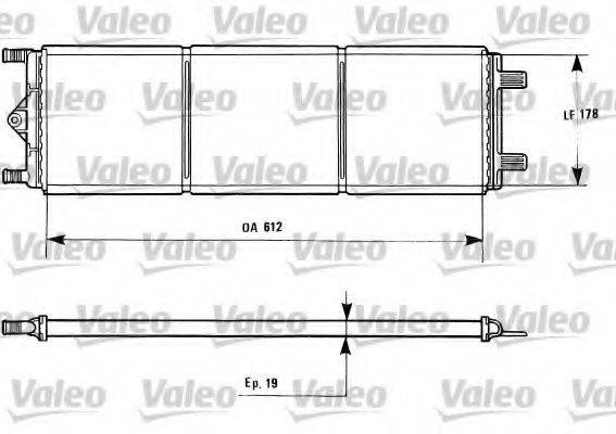 VALEO 816868 Радіатор, охолодження двигуна