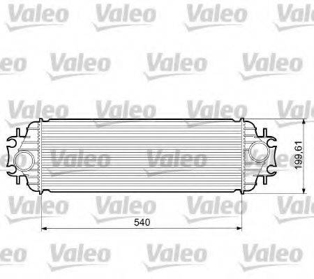 VALEO 817554 Інтеркулер