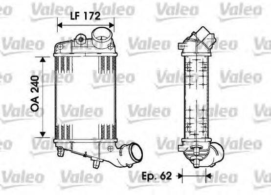 VALEO 817862 Інтеркулер