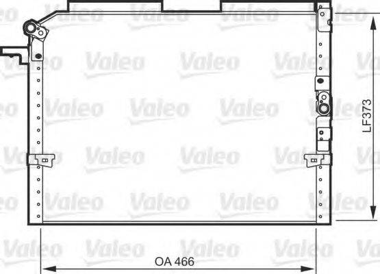 VALEO 818103 Конденсатор, кондиціонер