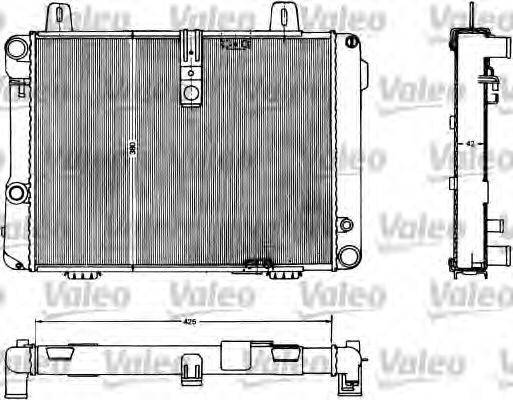 VALEO 883504 Радіатор, охолодження двигуна