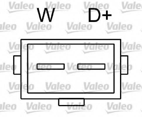 VALEO 437696 Генератор