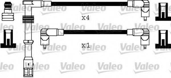 VALEO 346565 Комплект дротів запалювання