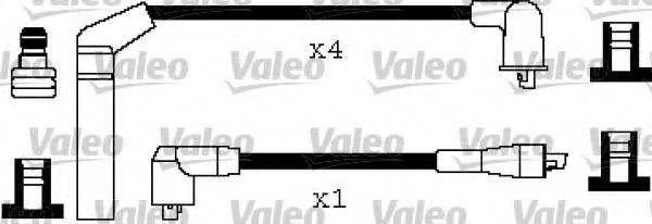 VALEO 346210 Комплект дротів запалювання