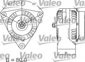 VALEO 437486 Генератор