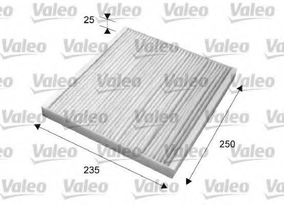 VALEO 715636 Фільтр, повітря у внутрішньому просторі