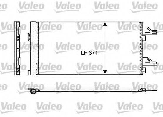 VALEO 814085 Конденсатор, кондиціонер