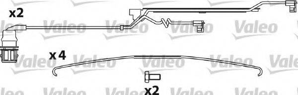 VALEO 541724 Комплект гальмівних колодок, дискове гальмо