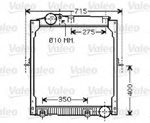 VALEO 733425 Радіатор, охолодження двигуна