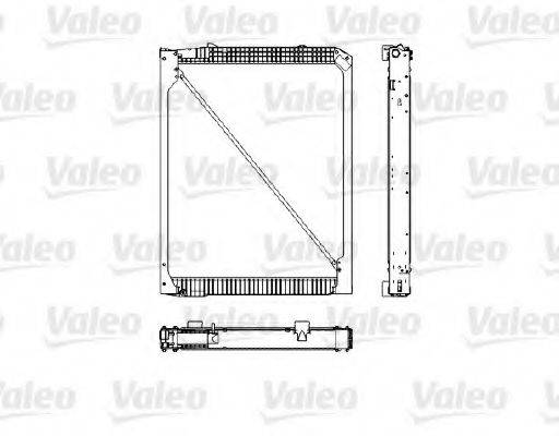 VALEO 733485 Радіатор, охолодження двигуна