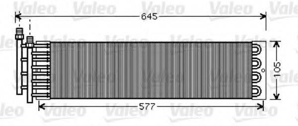 VALEO 818033 Конденсатор, кондиціонер