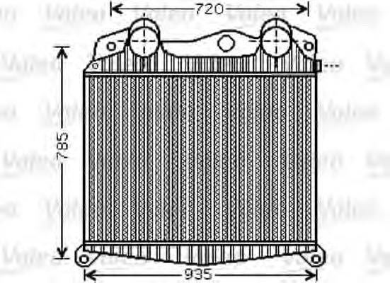 VALEO 818742 Інтеркулер