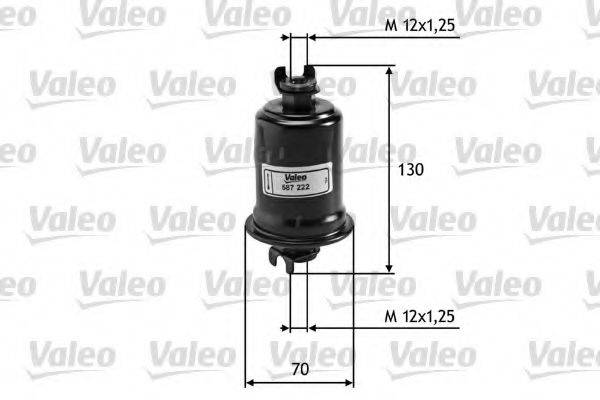 VALEO 587222 Паливний фільтр